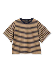 《予約》【連休。涼。軽やかに。】パネルスリーブプルオーバー《コットン100%》