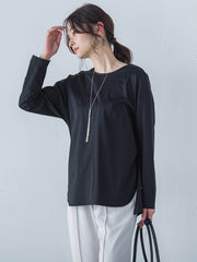 【WEB限定】プレミアムコットンコンフォートカットソー≪3サイズ/洗濯機で洗える/接触冷感≫