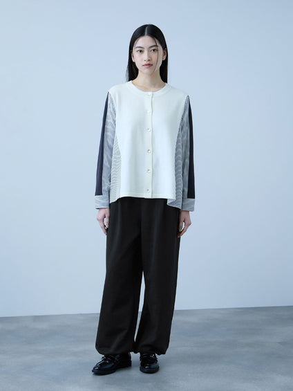 【着回し抜群】裏毛2タックパンツ