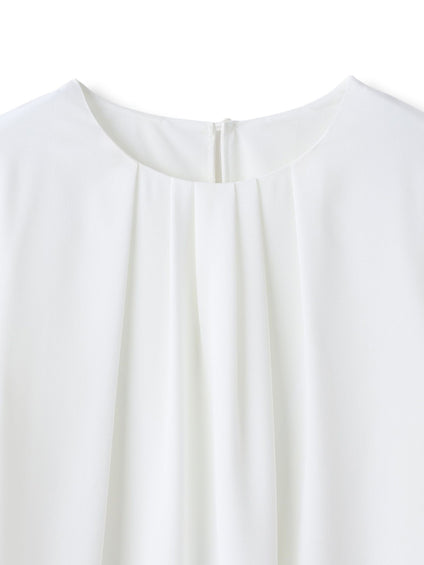 フロントタックブラウス≪透けにくい≫