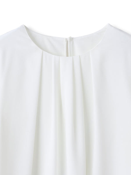 フロントタックブラウス≪透けにくい≫