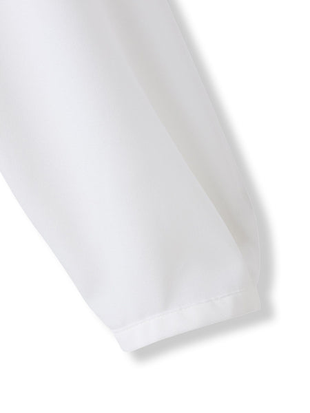 フロントタックブラウス≪透けにくい≫