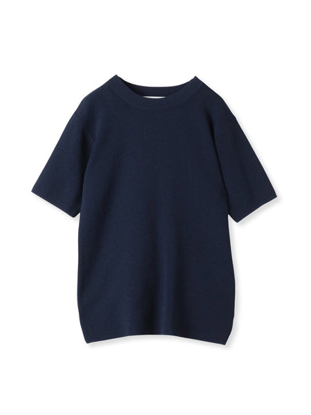 接触冷感/遮熱機能】サラサラTシャツニット≪手洗い可能