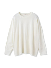 サイドボタンニット≪手洗い可能≫