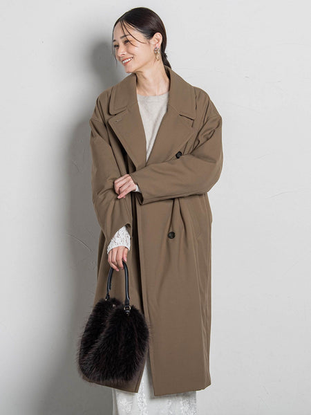 【コラボ商品】エディター東原妙子 × LAUTREAMONT /中綿オーバーコート