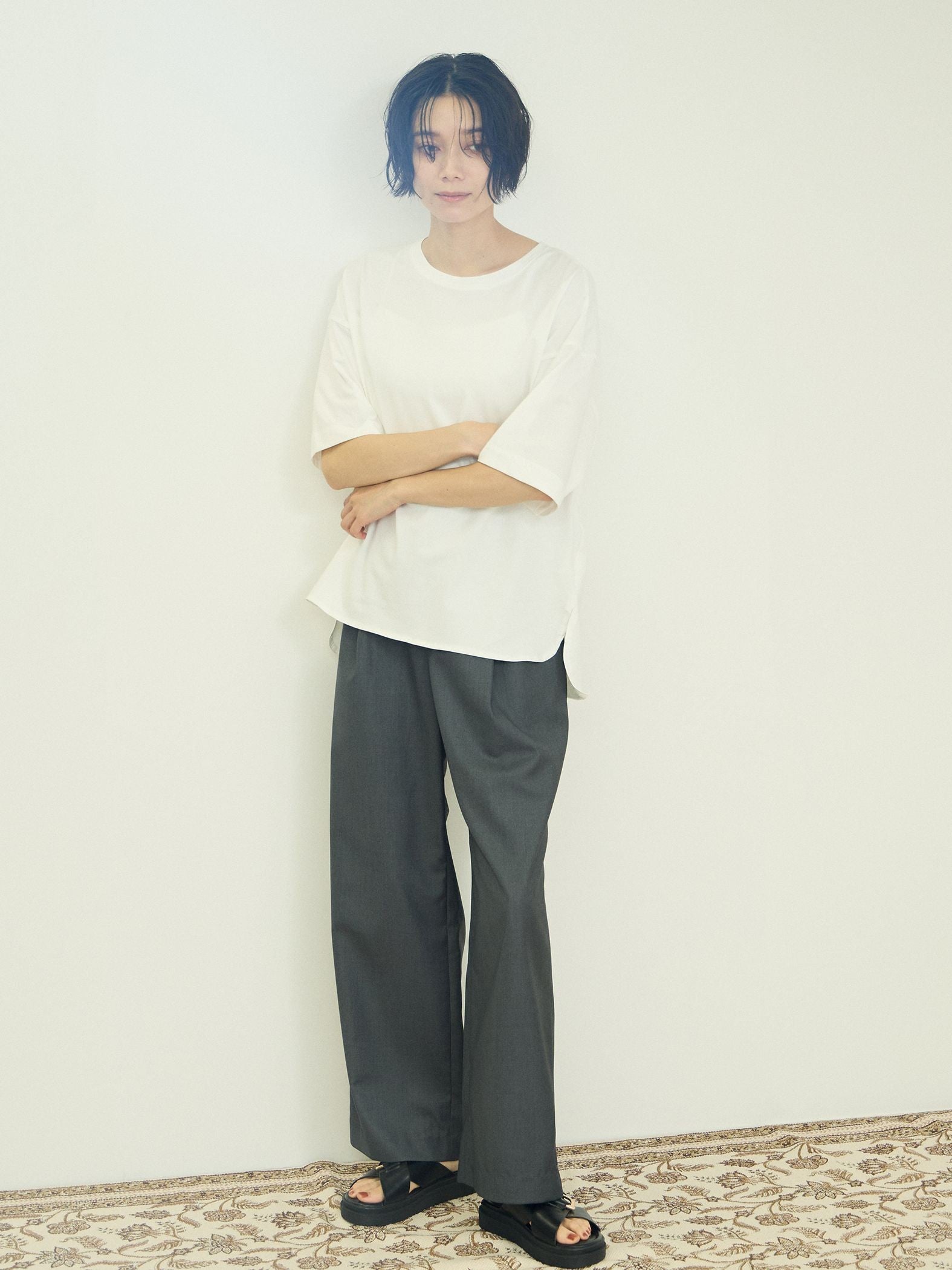 ひんやりオーバーサイズTシャツ