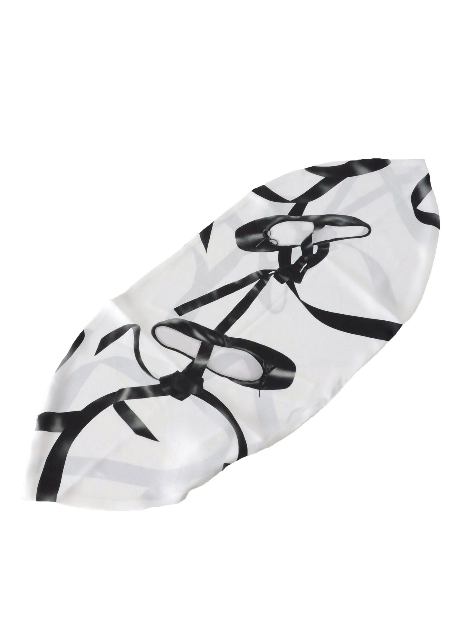 トゥシューズスカーフ付きニット