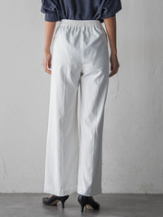 【WEB限定/+5cm丈長め】シェルタリングワイドパンツ