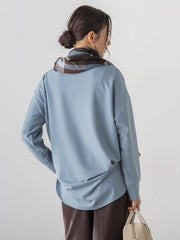 【WEB限定MTサイズ】季節をつなぐTシャツブラウス
