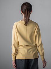 【大きいサイズ】Vネックニット≪手洗い可能≫