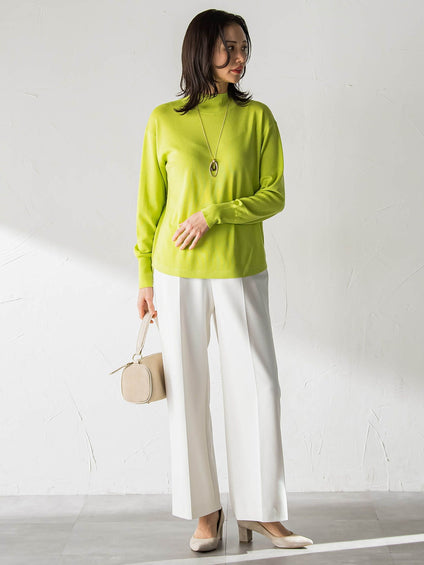 Brisbane ハイネックロングプルオーバー≪11号あり≫