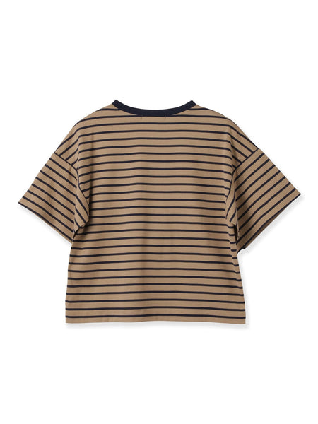 《予約》【連休。涼。軽やかに。】パネルスリーブプルオーバー《コットン100%》