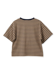 《予約》【連休。涼。軽やかに。】パネルスリーブプルオーバー《コットン100%》