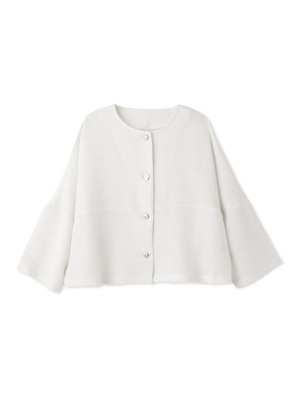 ラメッシュノーカラージャケット