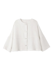 ラメッシュノーカラージャケット