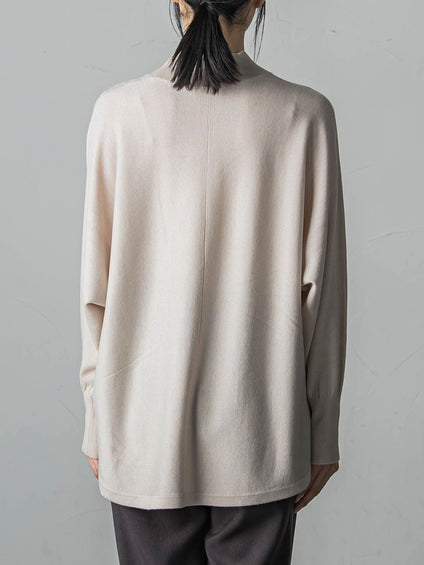 【WEB限定】≪洗えるニット/Lサイズあり≫すっきりハイネックニット