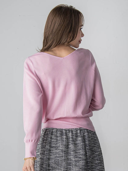 【新色追加】BRISBANE前後2WAYパールニット