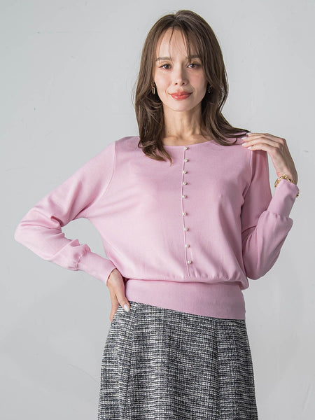 【新色追加】BRISBANE前後2WAYパールニット