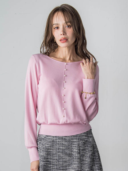 【新色追加】BRISBANE前後2WAYパールニット