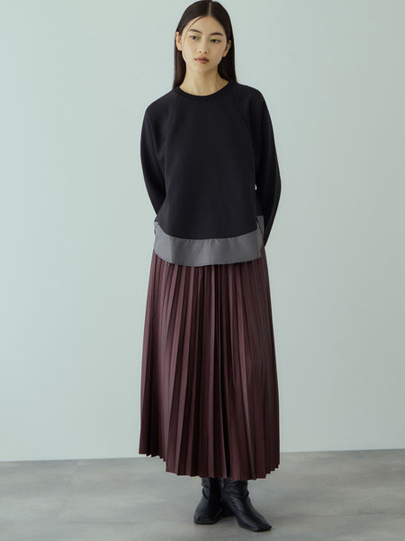 軽量ボンディングバックテールプルオーバー≪洗濯機で洗える≫