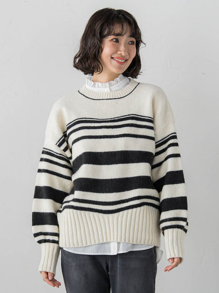 【大きいサイズ】ネックフリルブラウス