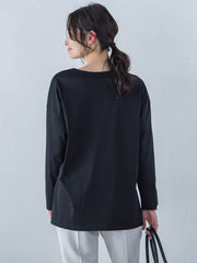 【WEB限定】プレミアムコットンコンフォートカットソー≪3サイズ/洗濯機で洗える/接触冷感≫