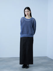 《落ち感◎》10OZデニムIラインスカート