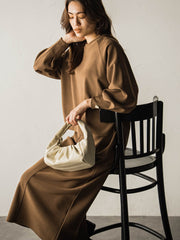 ジョーゼットダンボールAラインスカート≪セットアップ対応/洗濯機で洗える≫