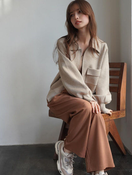 Belted Tack Pants［under150cmさんもオススメ］≪手洗い可能≫