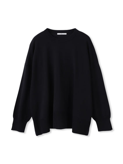 サイドボタンニット≪手洗い可能≫