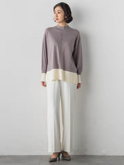 【大きいサイズ】【biyori】ピクシエスタワイドパンツ