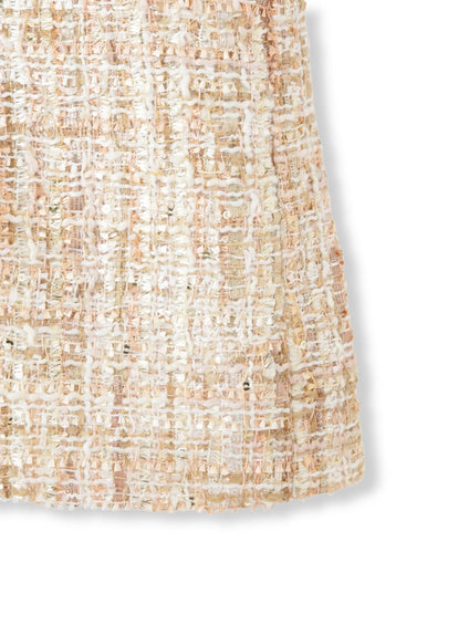 チュールレイヤーセットツィードジャケット