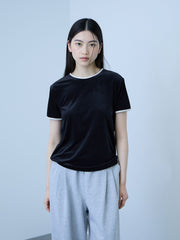 シアーベロアTシャツ【日本製】