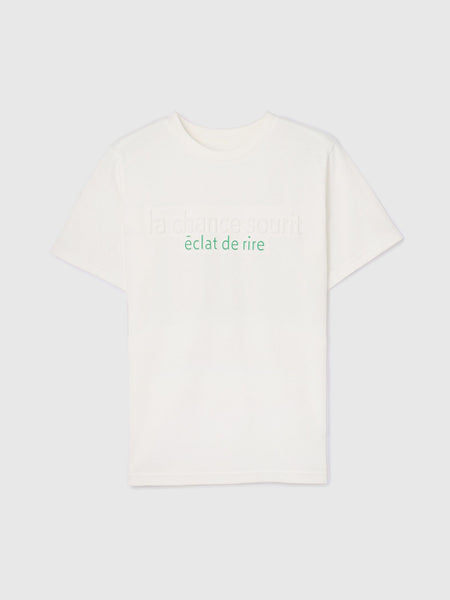 エンボスプリントTシャツ≪手洗い可能≫