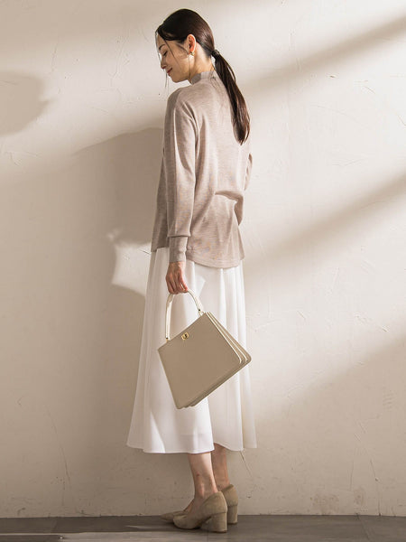 Brisbane ハイネックロングプルオーバー≪11号あり≫