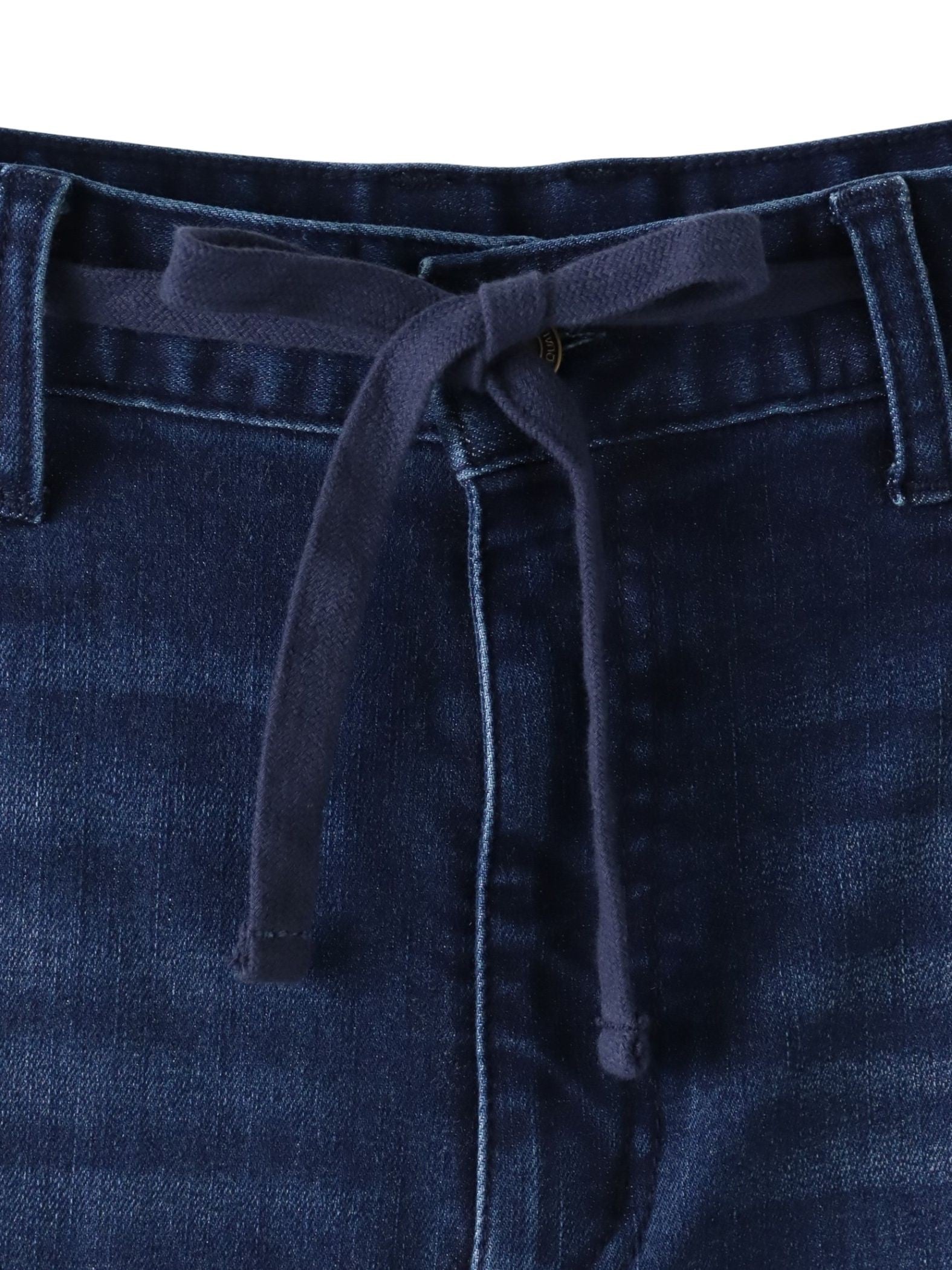 【WEB限定】裏起毛デニムワイドパンツ