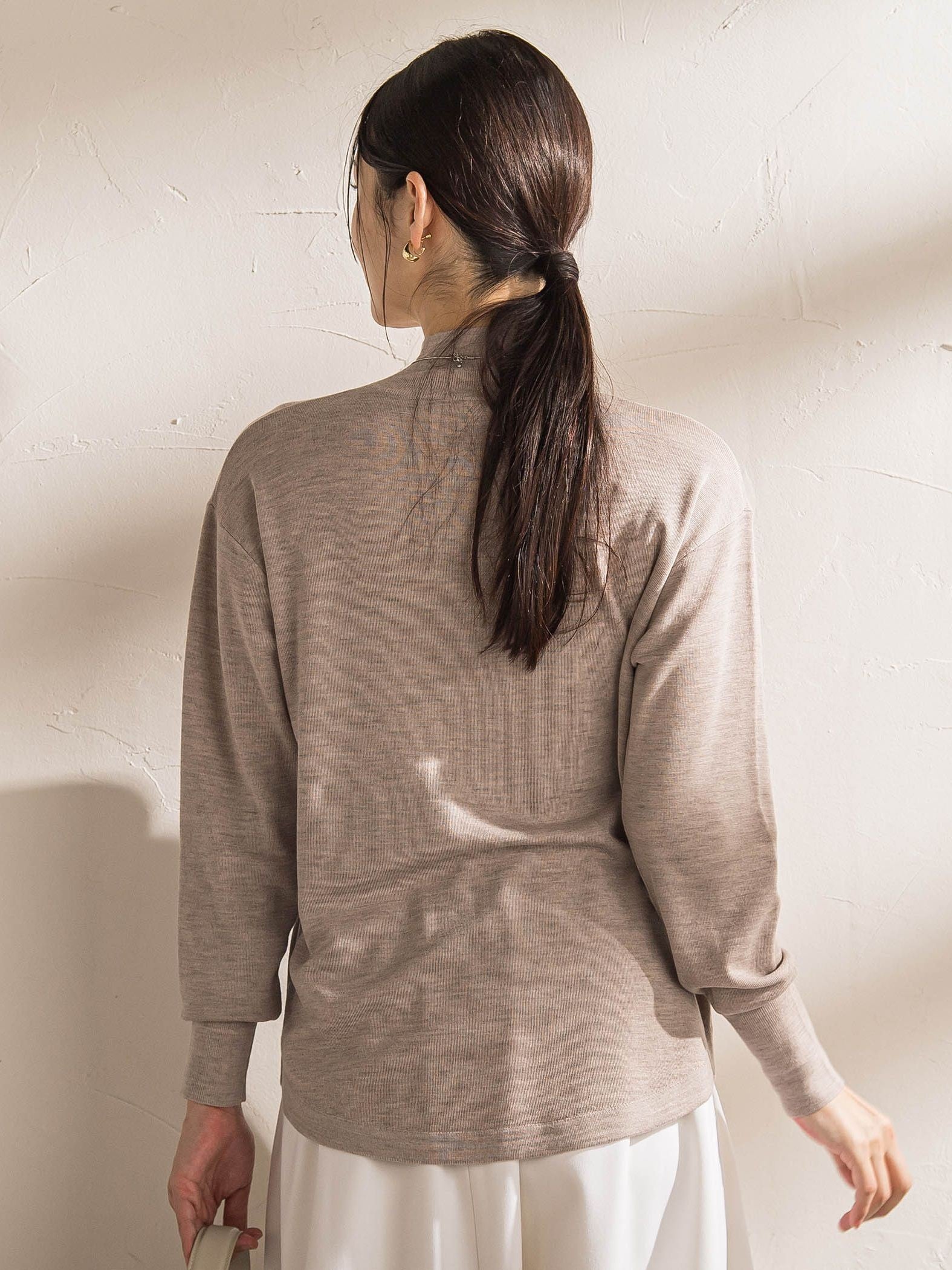 Brisbane ハイネックロングプルオーバー≪11号あり≫