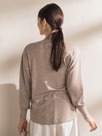 Brisbane ハイネックロングプルオーバー≪11号あり≫