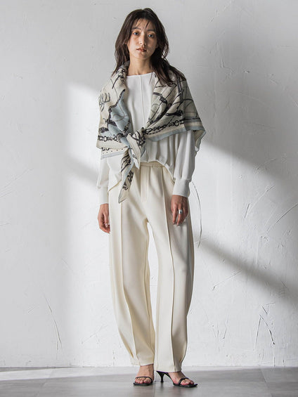 “ 叶える ” タックヘムドルマンショートプルオーバー