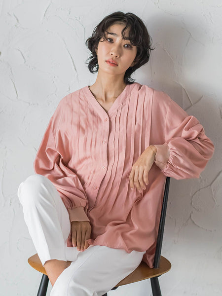 【WEB限定】シルキーローンブラウス