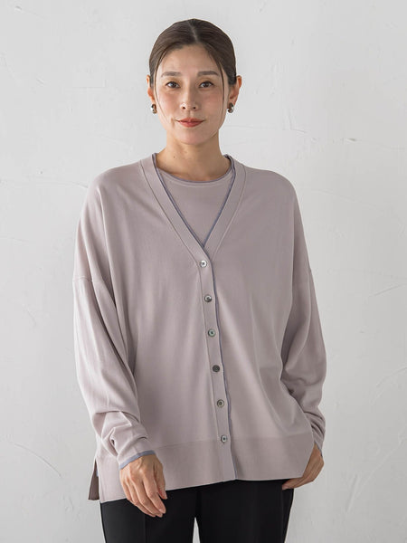 【新色追加】Tシャツニットカーディガン
