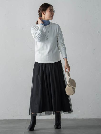 【WEB限定】エレカットベーシックニット