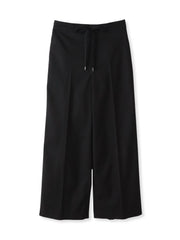 【WEB限定】”ウエストゴムで快適”ワイドパンツ≪洗濯機で洗える≫