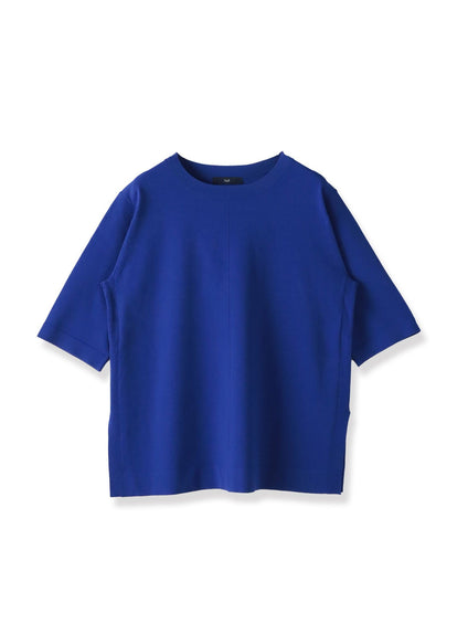 Tシャツ風ニットプルオーバー≪手洗い可能≫