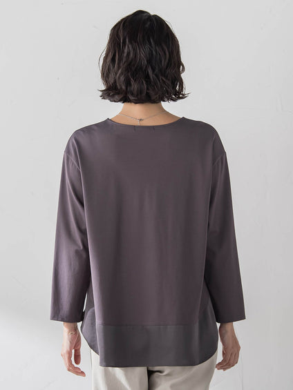 【大きいサイズ】パーフェクトベアスムースカットソー