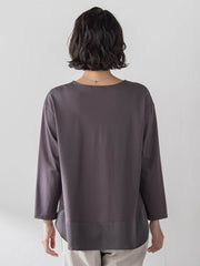 【大きいサイズ】パーフェクトベアスムースカットソー