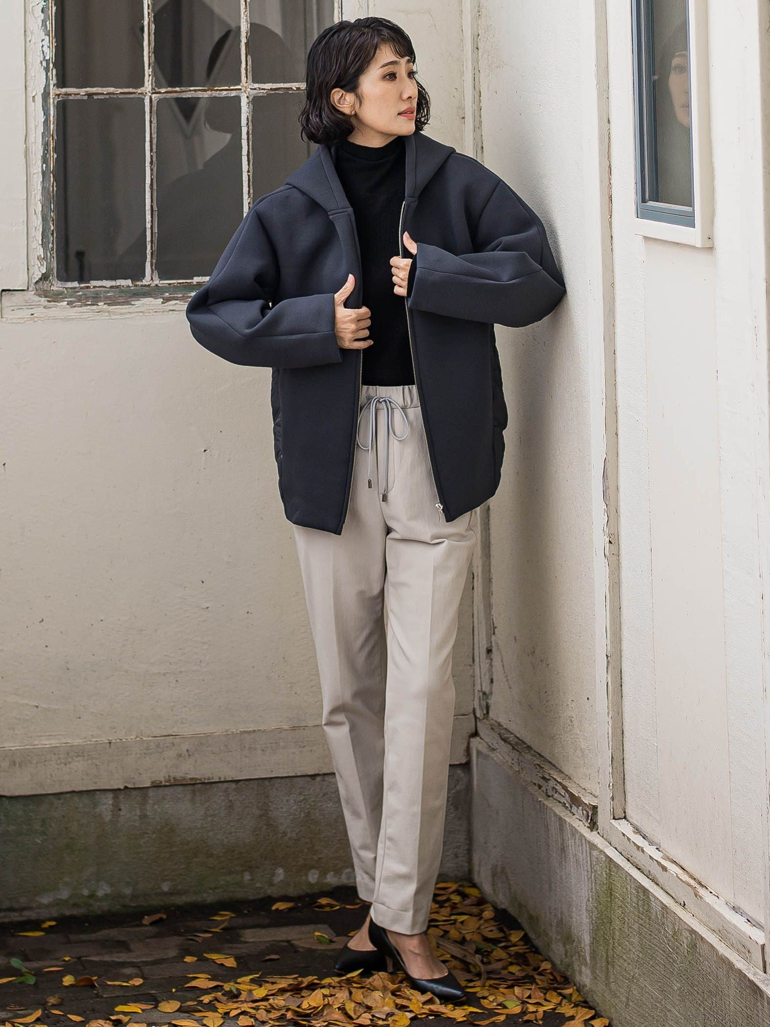 【biyori】ダンボールキルトブルゾン