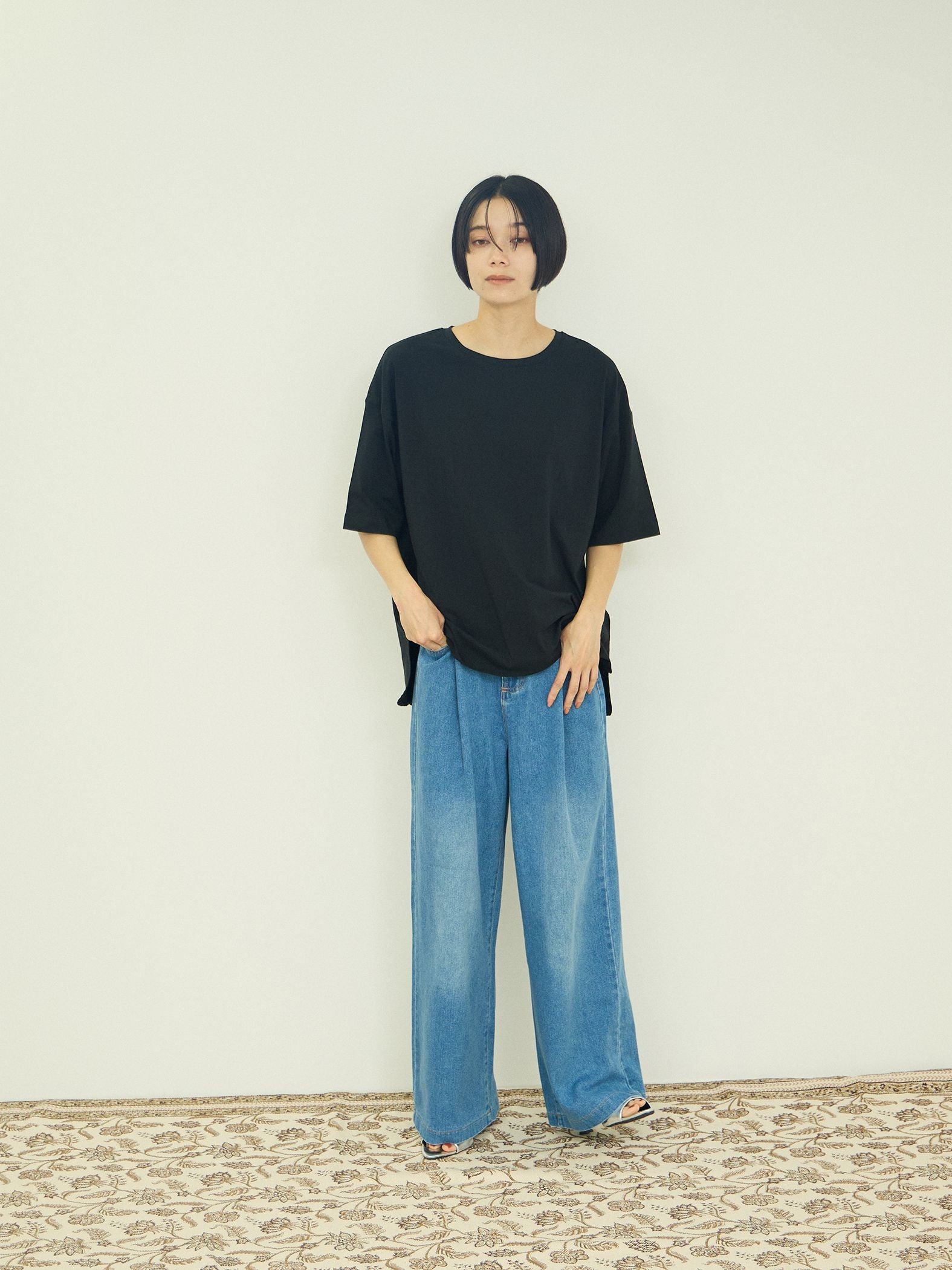 ひんやりオーバーサイズTシャツ