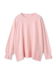 サイドボタンニット≪手洗い可能≫