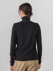 【WEB限定】【Skinea】≪着るスキンケア≫タートルネックカットソー